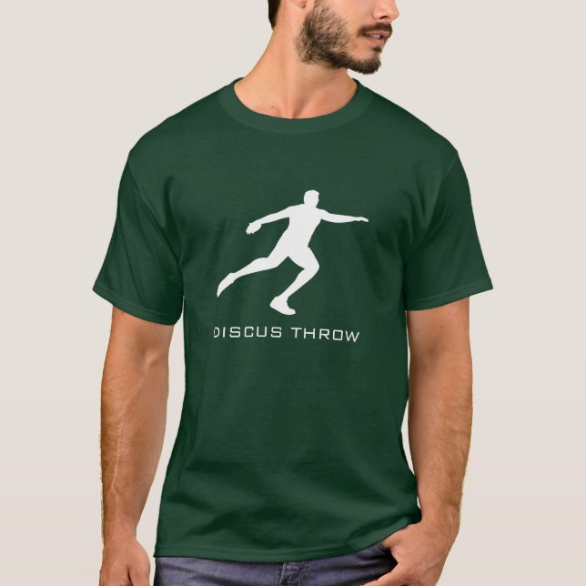 Bahn-und FeldDiscusthrow-T - Shirt (Vorderseite)