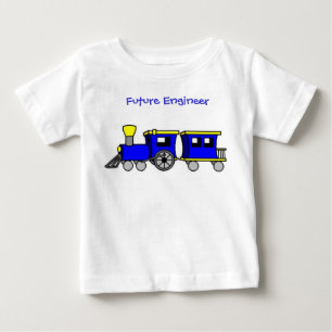 Bahn und Kaboose, Zukunftsingenieur Baby T-shirt