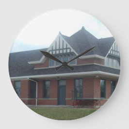 Bahnbetrieb Große Wanduhr