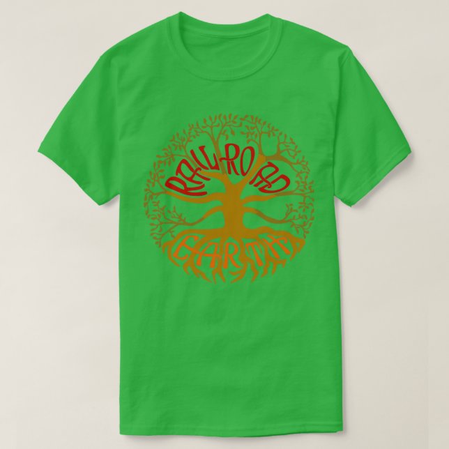 Bahnerde T-Shirt (Design vorne)