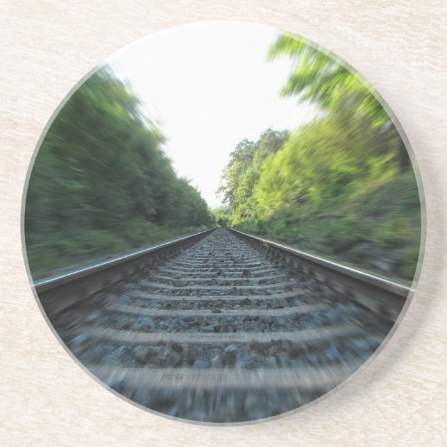 Bahngleise Untersetzer (Vorne)