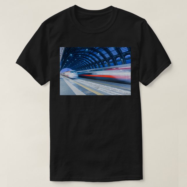 Bahnhof 4 T-Shirt (Design vorne)