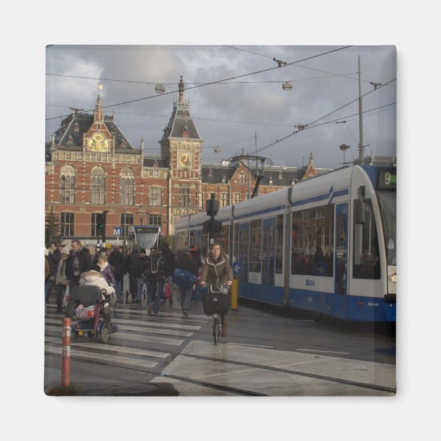 Bahnhof Amsterdam Magnet (Vorne)
