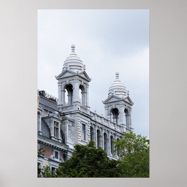 Bahnhof Antwerpen, Belgien Poster (Vorne)