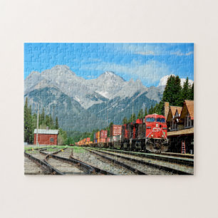 Bahnhof Banff Alberta. Puzzle