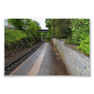 Bahnhof Berry Brow, Huddersfield Fotodruck