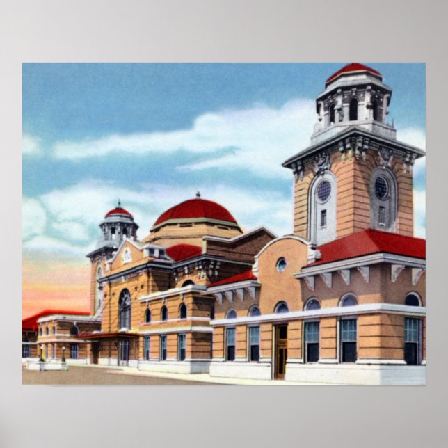 Bahnhof Birmingham Alabama Poster (Vorne)