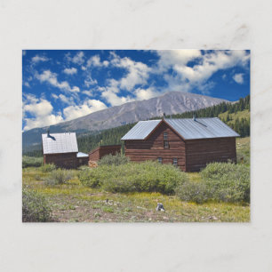 Bahnhof Boreas, Colorado Postkarte