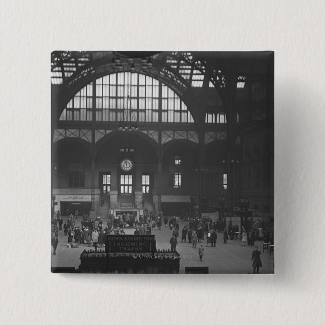 Bahnhof Button (Vorderseite)