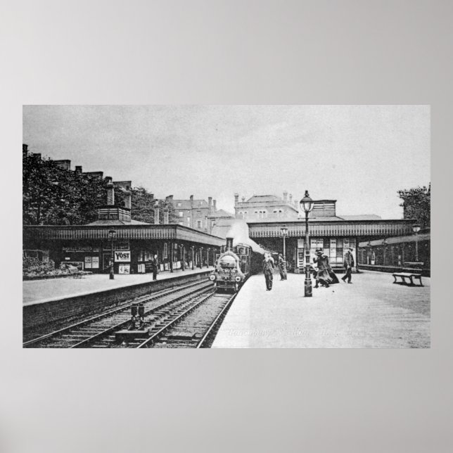 Bahnhof Canonbury, Islington, c.1905 Poster (Vorne)