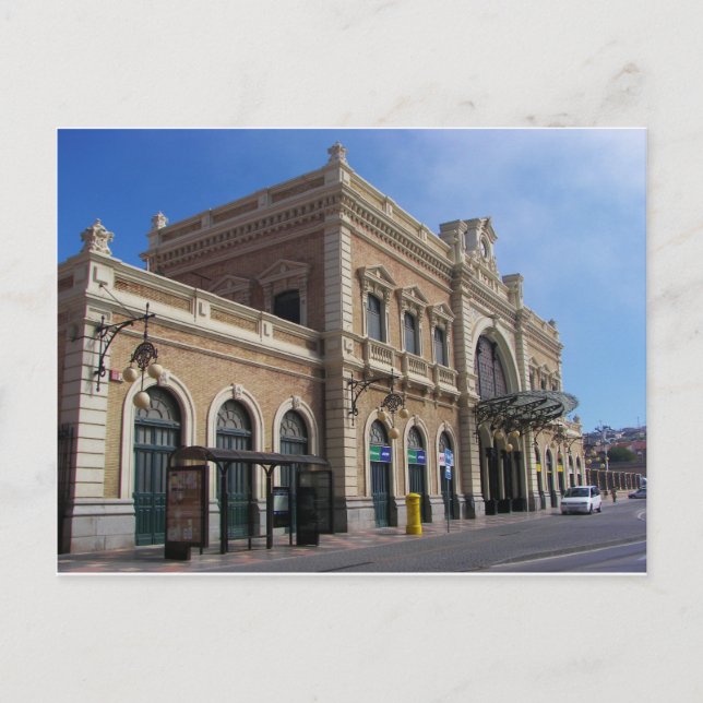 Bahnhof Cartagena Postkarte (Vorderseite)
