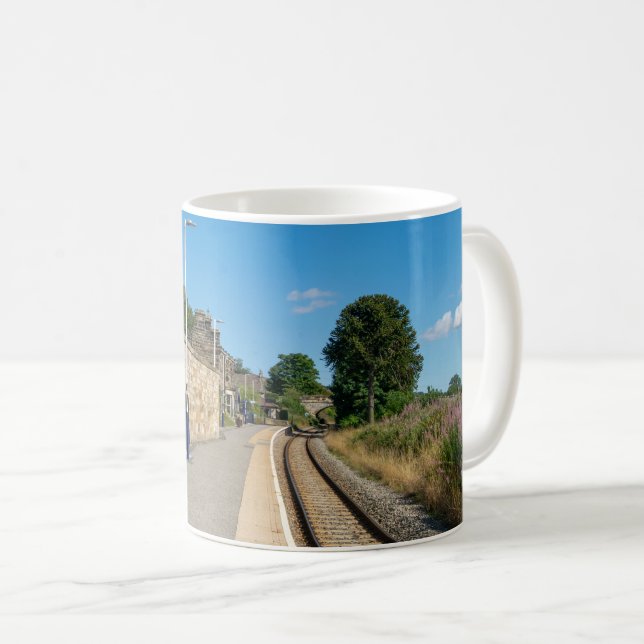 Bahnhof Castleton Moor Kaffeetasse (VorderseiteRechts)