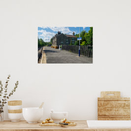Bahnhof Castleton Moor Poster
