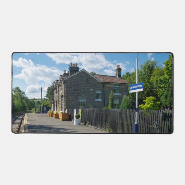 Bahnhof Castleton Moor Schreibtischunterlage (Vorderseite)