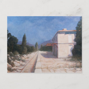 Bahnhof Châteauneuf 2012 Postkarte