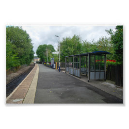 Bahnhof Colne, Lancashire Fotodruck