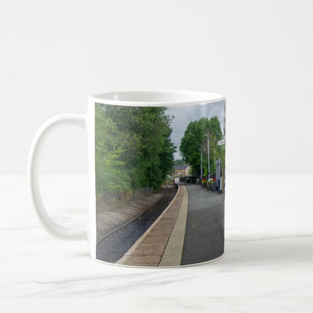 Bahnhof Colne, Lancashire Kaffeetasse (Links)