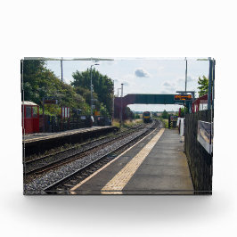 Bahnhof Cottingley, Leeds Fotoblock