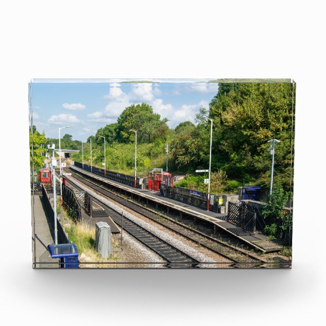Bahnhof Cottingley, Leeds Fotoblock (Vorderseite)