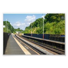 Bahnhof Cottingley, Leeds Fotodruck