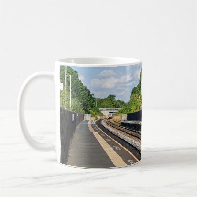 Bahnhof Cottingley, Leeds Kaffeetasse (Links)