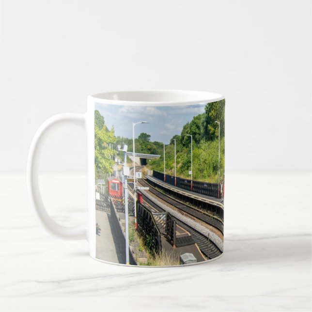 Bahnhof Cottingley, Leeds Kaffeetasse (Links)