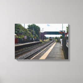 Bahnhof Cottingley, Leeds Leinwanddruck