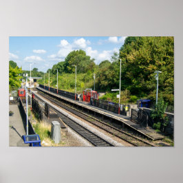 Bahnhof Cottingley, Leeds Poster