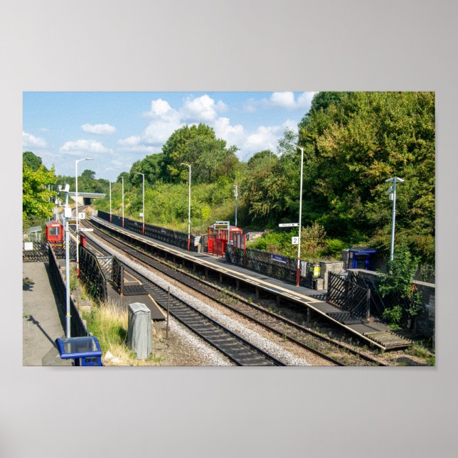 Bahnhof Cottingley, Leeds Poster (Vorne)