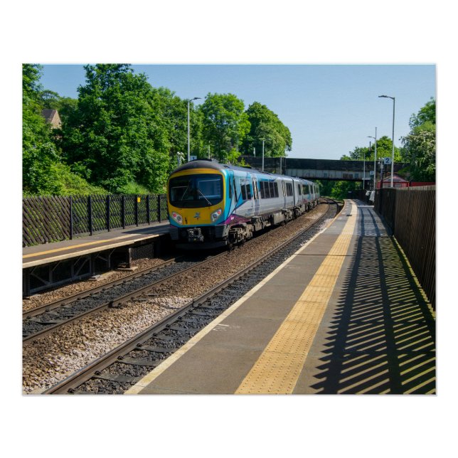 Bahnhof Dachtton, Huddersfield Poster (Vorderseite)