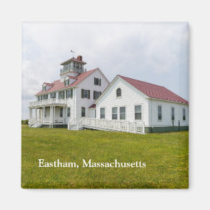 Bahnhof der Küstenwache Eastham Massachusetts Magnet