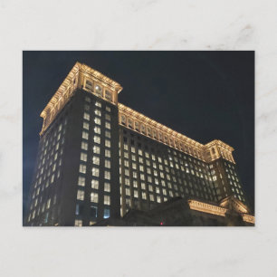 Bahnhof Detroit Postkarte