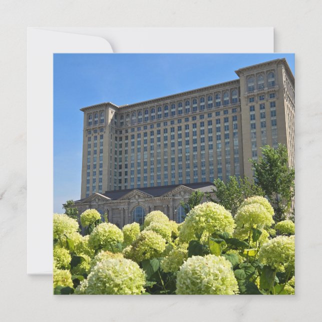 Bahnhof Detroit Save The Date (Vorderseite)