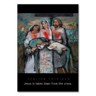 Bahnhof Dreizehn, Jesus abgenommen, Gebetskarte Tischnummer