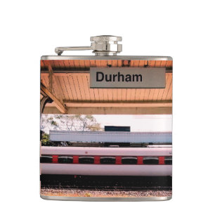 Bahnhof Durham Flachmann