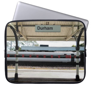 Bahnhof Durham Laptopschutzhülle