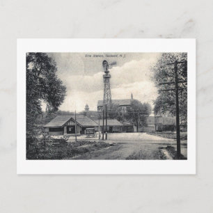 Bahnhof Erie, Caldwell, New Jersey Vintag Postkarte