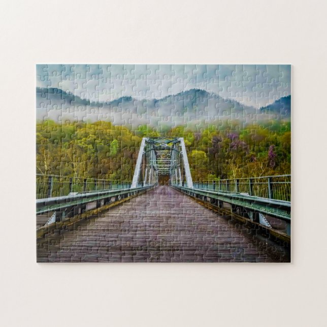 Bahnhof Fayette West Virginia. Puzzle (Horizontal)