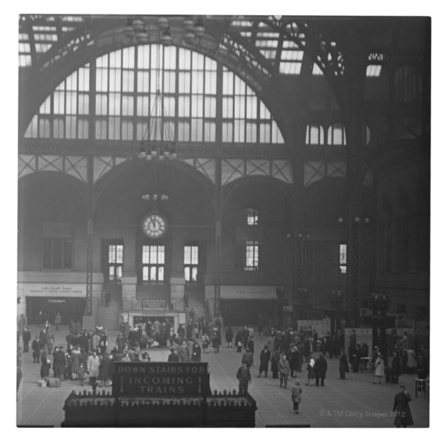 Bahnhof Fliese (Vorderseite)