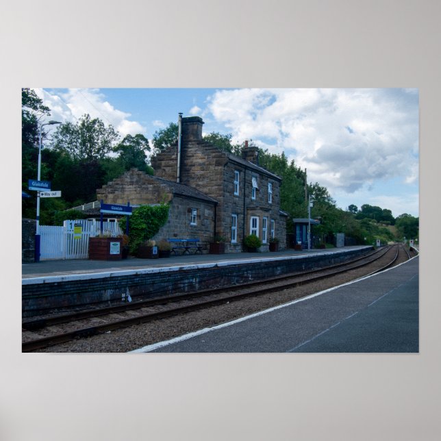 Bahnhof Glaisdale Poster (Vorne)