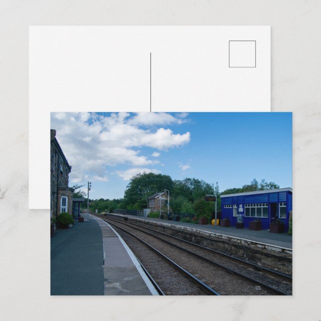 Bahnhof Glaisdale Postkarte (Vorne/Hinten)