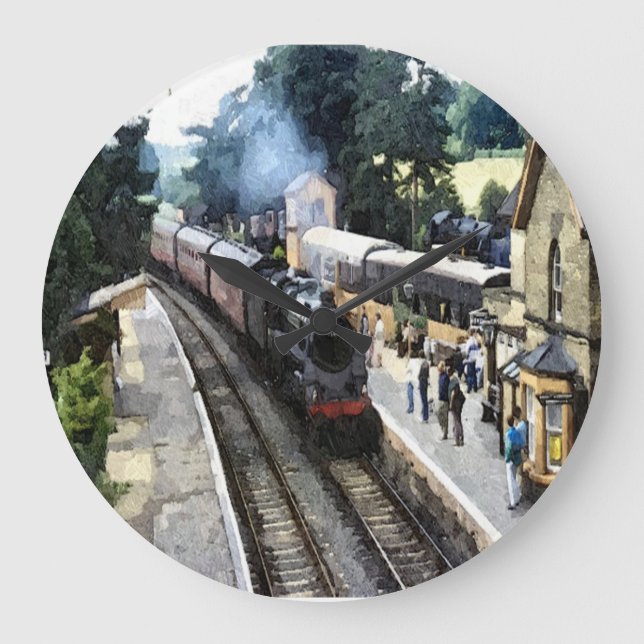 Bahnhof Große Wanduhr (Vorderseite)