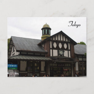 Bahnhof Harajuku Postkarte