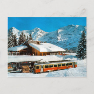 Bahnhof Kleiner Scheidegg, Jungfrau Postkarte