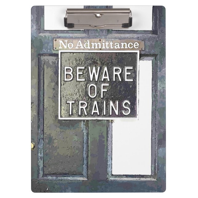 BAHNHOF KLEMMBRETT (Vorderseite)