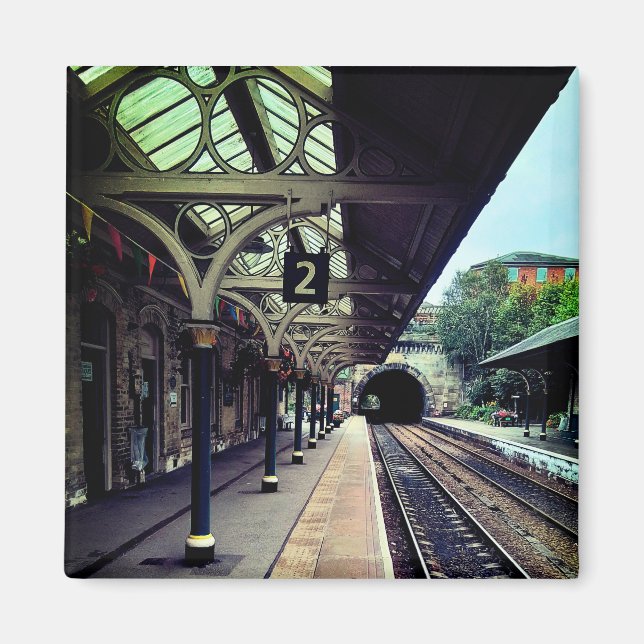 Bahnhof Knaresborough Magnet (Vorne)