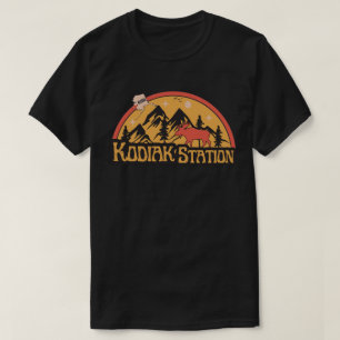 Bahnhof Kodiak, T - Shirt Alaska-Shirt
