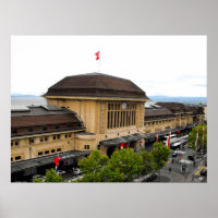 Bahnhof Lausanne in der Schweiz
