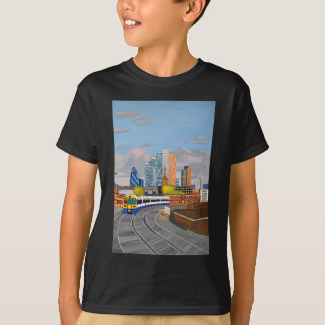 Bahnhof London Overland - Hoxton T-Shirt (Vorderseite)