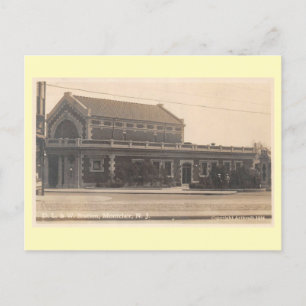 Bahnhof Montclair NJ 1936 im Vintage-Stil Postkarte